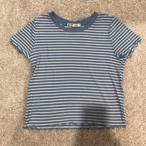 Striped Blue/White Top